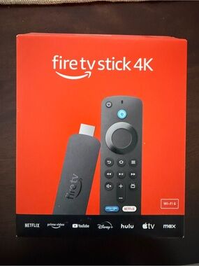 Amazon Fire TV Stick 4K with Alexa Voice Remote - Black